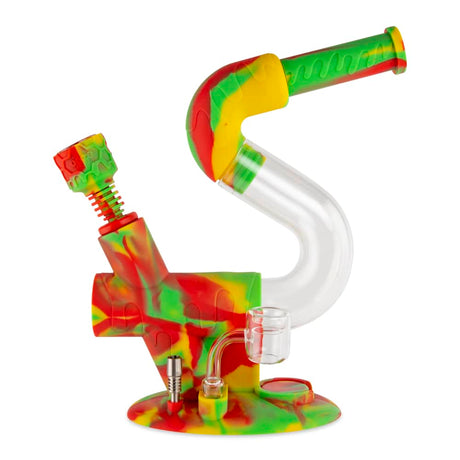 Ooze Swerve 4-In-1 Silicone Water Pipe