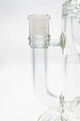 Close-up of TAG 10" Klein Incycler showing 14MM Female joint and Super Slit Puck Percolator