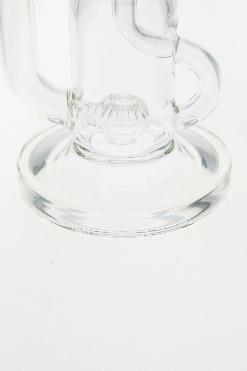 TAG 10" Klein Incycler, Clear Borosilicate Glass, Super Slit Puck Percolator, 14MM Female Joint