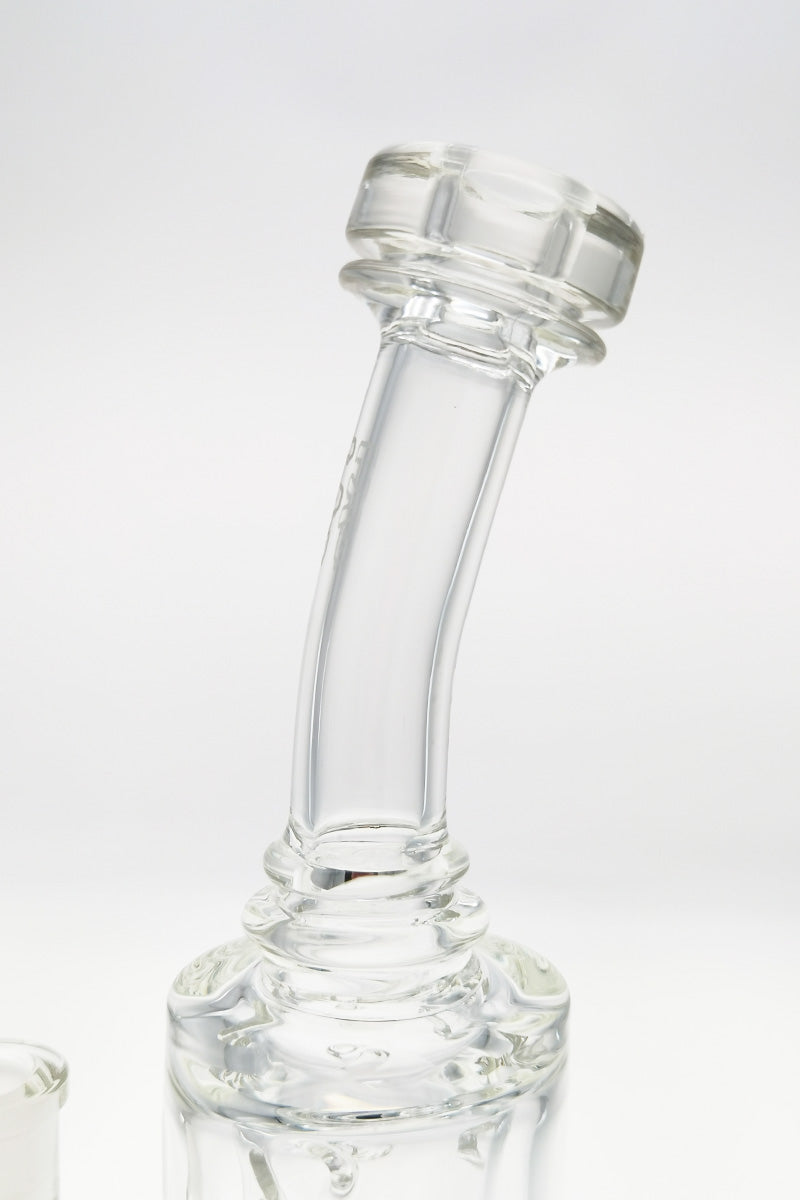 TAG 10" Klein Incycler close-up, clear borosilicate glass with super slit puck percolator