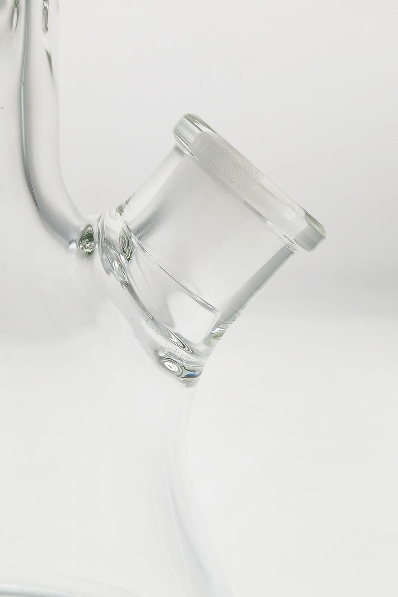 Close-up of TAG 12" Beaker Bong 50x7MM with Clear 18/14MM Downstem