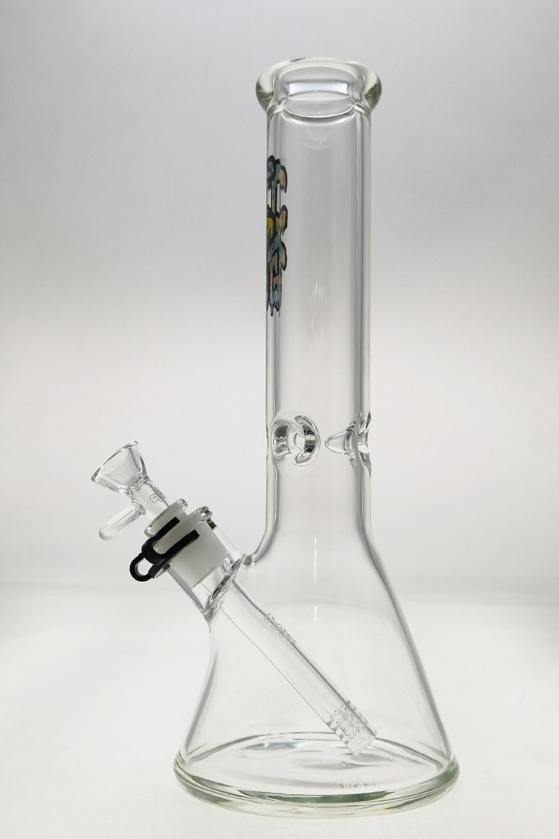 TAG 12" Clear Beaker Bong with 18/14MM Downstem and 50x7MM Glass Thickness