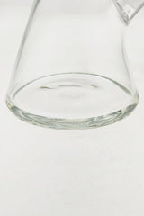 Close-up of TAG 12" Clear Beaker Base with 7mm Thickness for Stability