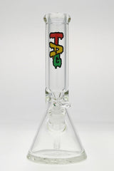 TAG Rasta 12" Beaker Bong with 50x9MM Heavy Wall and 18/14MM Downstem
