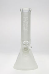 TAG 12" Beaker Bong in Clear Borosilicate Glass with 50x9MM Thickness and 18/14MM Downstem