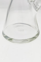 Close-up of TAG 12" Beaker Base, 50x9MM, highlighting the thick borosilicate glass and TAG logo.