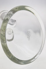 Close-up view of TAG 12" Beaker Base 50x9MM with Thick Glass and Clear Finish