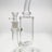 TAG 12" Bent Neck Bong with Triple Inline Diffuser, Clear Glass, 18MM Female Joint