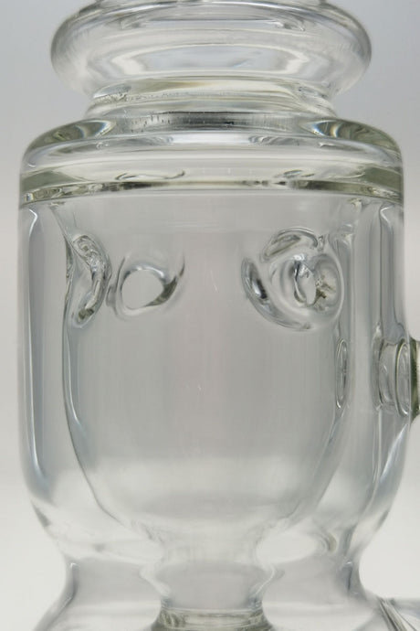 TAG 12" Faberge Egg Klein Incycler with clear glass and slyme accents, 14MM female joint