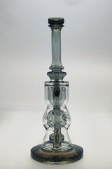 TAG 12" Faberge Egg Klein Incycler with blue accents, front view on white background