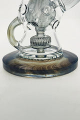 TAG 12" Faberge Egg Klein Incycler with Slyme accents, 90 Degree 14MM Female Joint - Close-up
