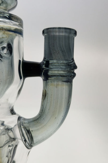 TAG 12" Faberge Egg Klein Incycler close-up showing the 14MM Female joint and Slyme color accents