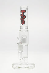 TAG 12" Clear Glass Bong with Single Honeycomb & 8 Arm Tree Percolator, 90 Degree Joint