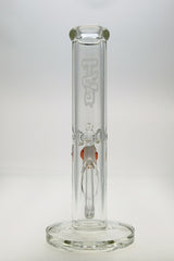 TAG 12" Straight Tube Bong, 50x7MM Clear Glass, 45 Degree 18/14MM Downstem