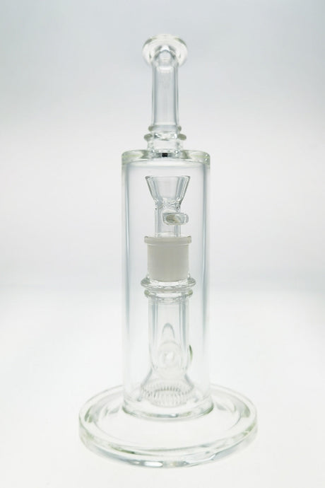 TAG 12" Super Slit Bellow UFO Bong with Showerhead Percolator, Front View