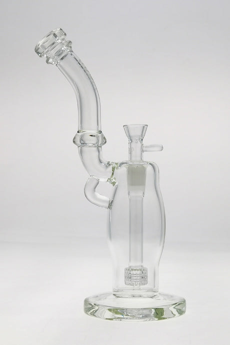 TAG 12" Super Slit Matrix Bubbler, Clear 50x5MM with 90 Degree Joint, Front View
