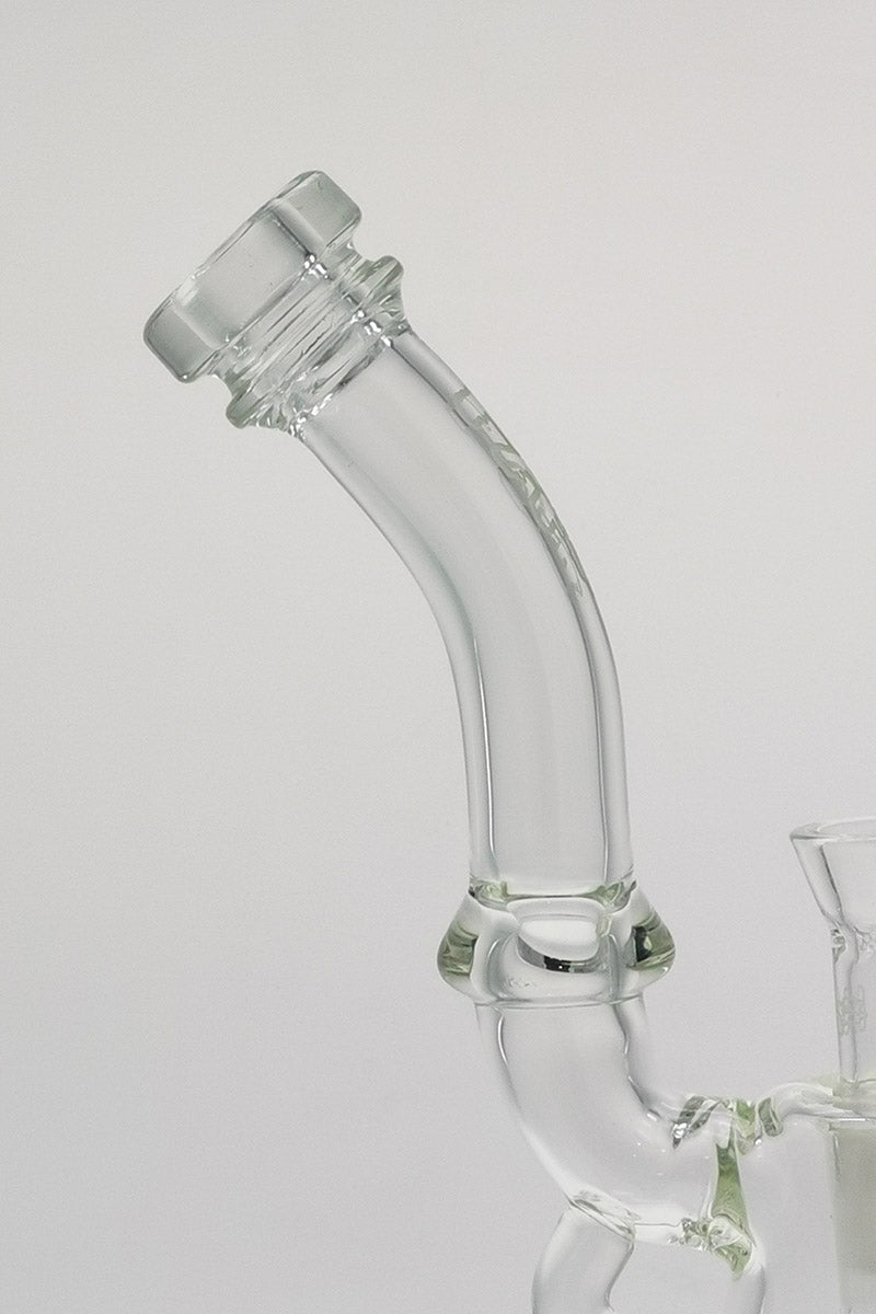 TAG 12" Super Slit Matrix Bubbler 50x5MM Clear Glass Side View