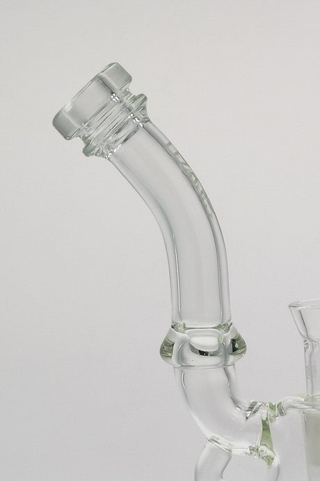 TAG 12" Super Slit Matrix Bubbler 50x5MM Clear Glass Side View