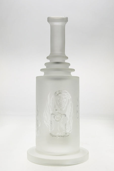 TAG 12" Super Slit Matrix Diffuser Bong in Clear with 18MM Female Joint - Front View