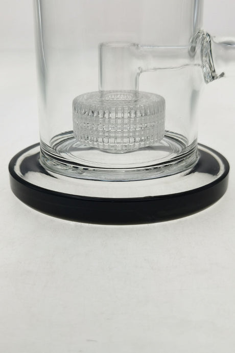 Thick Ass Glass 12" Bong with Matrix & Showerhead Percolator, 5mm Borosilicate - Base View
