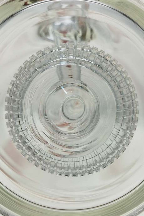 TAG 12" Bong with Super Slit Matrix Diffuser Close-Up, Borosilicate Glass, 18MM Female Joint