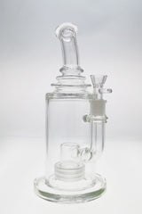 TAG 12" Super Slit Matrix Diffuser Bong with 18MM Female Joint, Front View on White Background