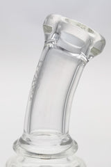 TAG 12" Super Slit Matrix Diffuser Bong in Clear Borosilicate Glass, Side View