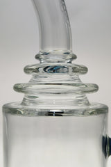 Close-up of TAG 12" Super Slit Matrix Diffuser with 5mm thick glass and 18MM Female joint