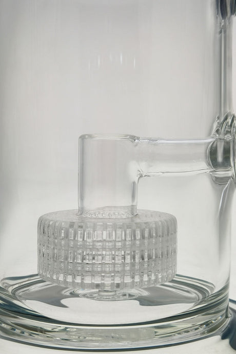 Close-up of TAG 12" Bong with Super Slit Matrix Diffuser and 18MM Female Joint