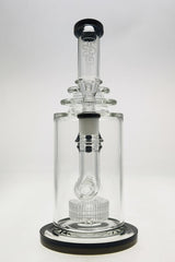 TAG 12" Bong with Super Slit Matrix Diffuser and 18MM Female Joint, Front View on White