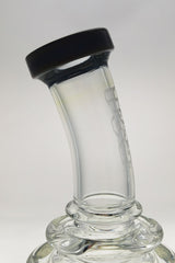 TAG 12" Super Slit Matrix Diffuser close-up, 5mm thick borosilicate glass with 18MM female joint