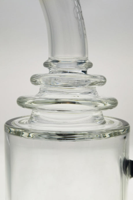 Close-up of Thick Ass Glass 12" Bong with Matrix & Showerhead Percolator, 5mm Borosilicate