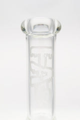 TAG 12" Super Slit UFO Beaker, Clear Glass, 32x4MM with 18/14MM Downstem, Front View