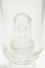 TAG 12" Super Slit UFO Beaker Close-up, Clear Glass, 32x4MM with Showerhead Percolator
