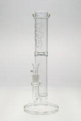 TAG 14" Clear Glass Bong with Honeycomb Percolator and Ice Catcher, 90 Degree 18MM Female Joint