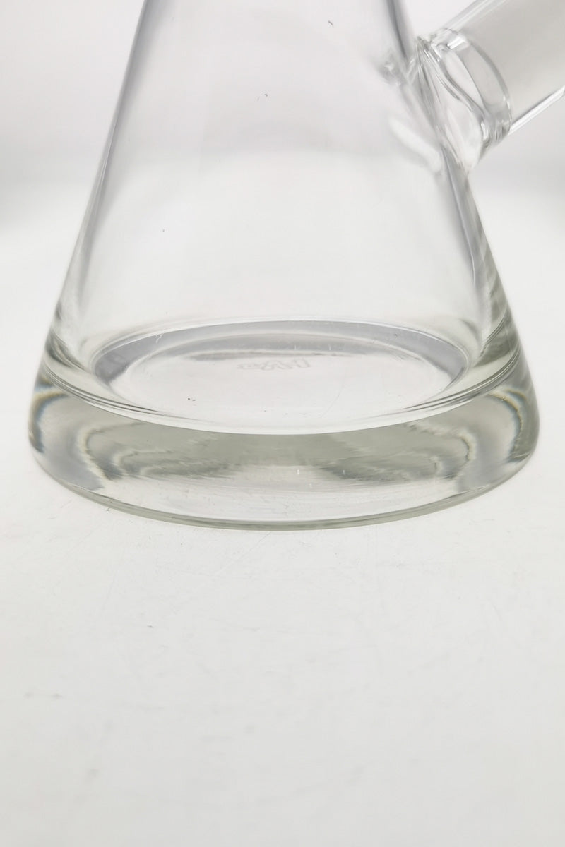 Close-up of TAG 14" Super Slit UFO Beaker's thick 7mm base, showcasing its durability and stability.