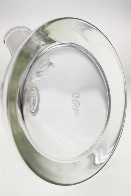 Top view of TAG 14" Beaker Bong with Super Slit UFO Percolator and Thick Glass