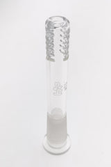 TAG 14/10MM Open End Gridded Downstem with 36 Holes for Smooth Filtration, Front View