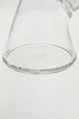 Close-up of TAG 15" Beaker Base 50x5MM with 18/14MM Downstem, showcasing its thick borosilicate glass