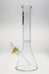 TAG 15" Tie Dye Beaker Bong with Thick Borosilicate Glass and 18/14MM Downstem