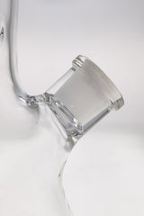 Close-up of TAG 16" Beaker 50x5MM with 18/14MM Downstem, showcasing its thick borosilicate glass