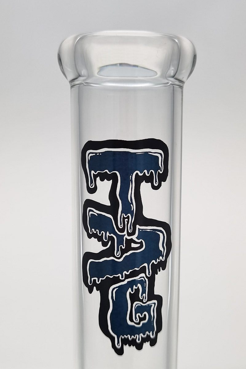 TAG - 16" Beaker Bong 50x5MM with Thick Borosilicate Glass & 18/14MM Downstem