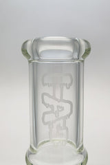 TAG 16" Beaker Bong with Bamboo Design, 50x7MM, Front View on Seamless White Background