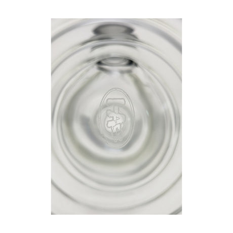 TAG 16" Beaker Bong top view showing the thick 7mm quartz glass and 18/14MM downstem