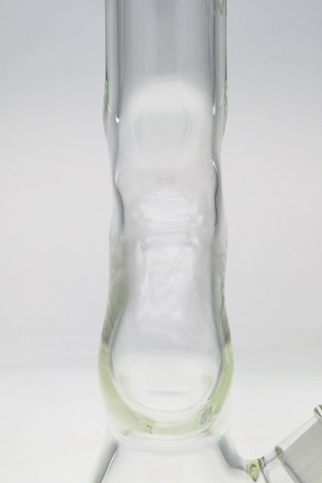 TAG 16" Beaker ZONG Bong Close-Up, 50x7MM Thick Glass, with 18/14MM Downstem