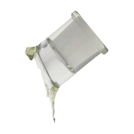 Close-up of TAG 16" Beaker ZONG with 18/14MM Downstem, 7mm thickness, clear glass