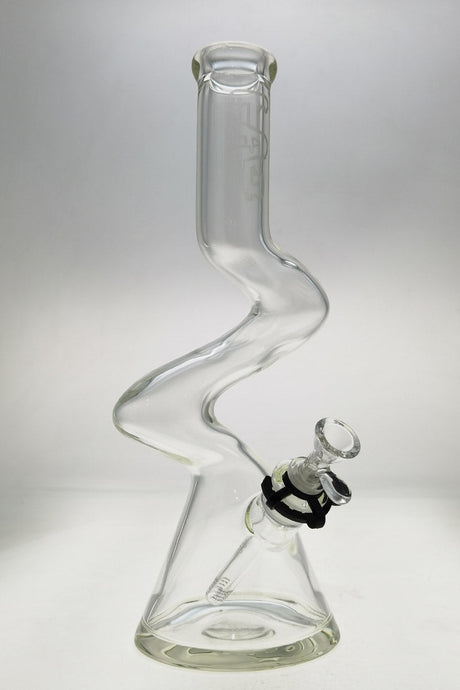 TAG 16" Beaker ZONG Bong with 50x7MM Glass - Front View with 18/14MM Downstem