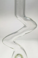 TAG 16" Beaker ZONG Bong Close-Up, 50x7MM Glass, 18/14MM Downstem, Durable Design
