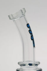 TAG 16" Bent Neck Bong with Double Honeycomb and Splash Guard, 18MM Female Joint