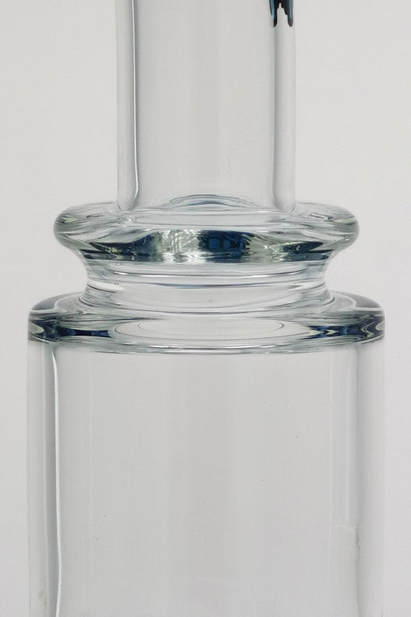 Close-up of TAG 16" Bent Neck Bong with Double Honeycomb & Spinning Guard